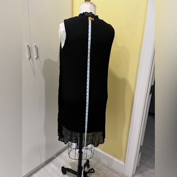 Women’s Black Knife-Pleat Cocktail Dress by DKNY - Picture 7 of 8